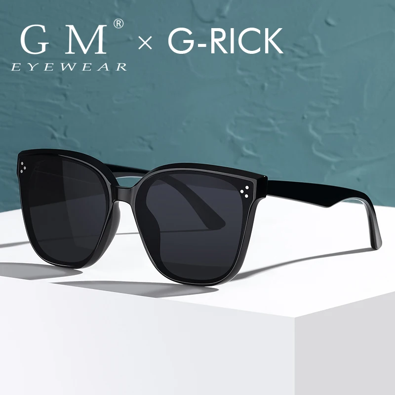 GM – lunettes de soleil en acétate pour hommes et femmes, Design doux de marque coréenne, lunettes de soleil populaires de qualité supérieure avec étui original S6305 1 GM – lunettes de soleil en acétate pour hommes et femmes, Design doux de marque coréenne, lunettes de soleil populaires de qualité supérieure avec étui original S6305 1