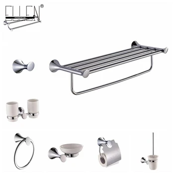 

Wall Mounted Bathroom Accessories Hardware Set Towel Shelf Towel Holder Toilet Paper Holder Soap Holder Soap Dispenser EKY3400