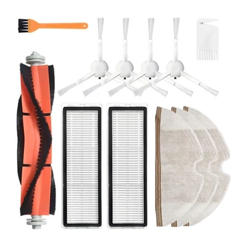 

12 Pcs Replacement Parts Kit for Xiaomi Mijia 1C Robot Accessories Side Roller HEPA Filter Main Brush Mop