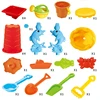 1 Set Children Beach Table Sand Play Toys Set Baby Water Sand Dredging Tools Color Random Outdoor Beach Table Play Sand Pool Set 6