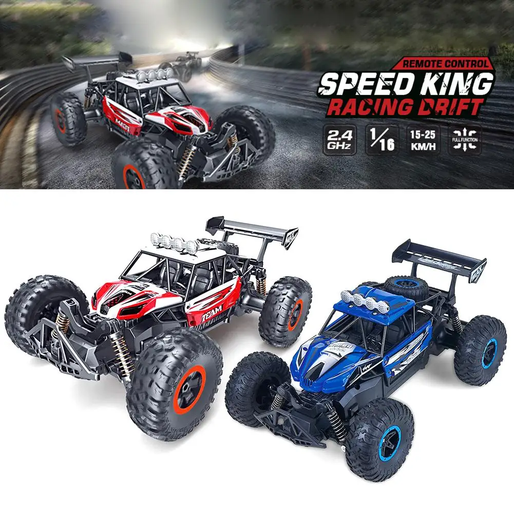 Высокая скорость RC игрушечная Гоночная машина 2,4 ГГц внедорожный Радиоуправляемый гусеничный 1/16 игрушечный автомобиль для детей Подарки
