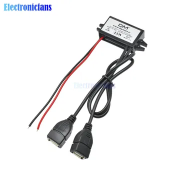 

Micro USB 12V to 5V 3A 15W DC-DC Car Power Converter Module Step Down Power Output Adapter Low Heat Auto Protection