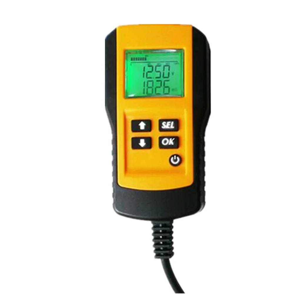 

Digital 12V Car Battery Tester Vehicle Car LCD Battery Test Analyzer Auto System Analyzer Voltage ohm CCA Test Diagnostic Tools