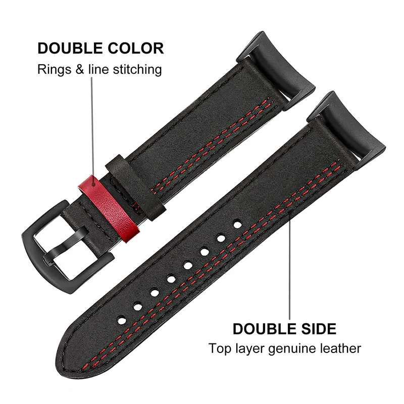 Ремешок из натуральной кожи для Samsung Gear Fit 2 SM R360 / Fit2 Pro|Ремешки часов| |