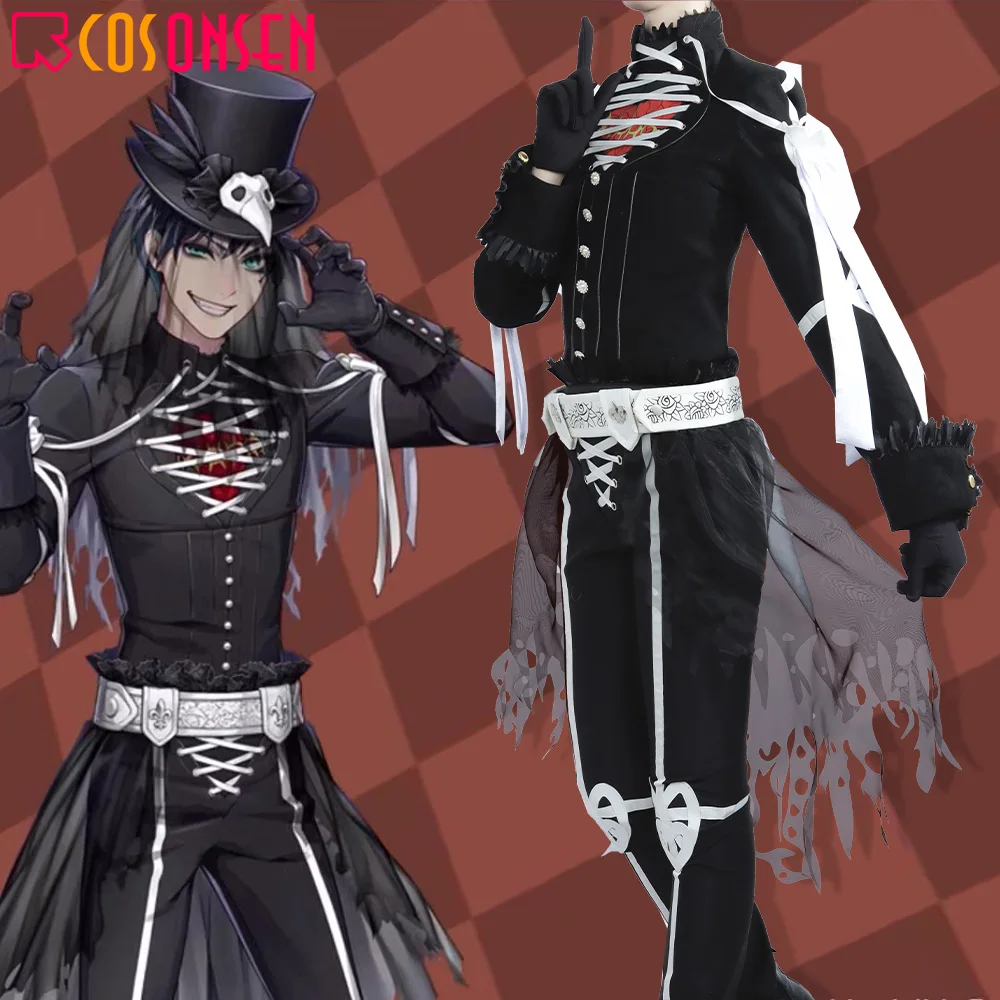 Twisted Wonderland Riddle Rosehearts Costume Cosplay Riddle Spaventoso Outfit Costume Di Halloween Cosplayonix Made