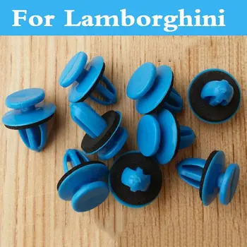 

50pcs Blue Plastic Rivet Fastener Car Type Fascia For Lamborghini Elemento Veneno Murcielago Reventon Aventador Sesto Gallardo