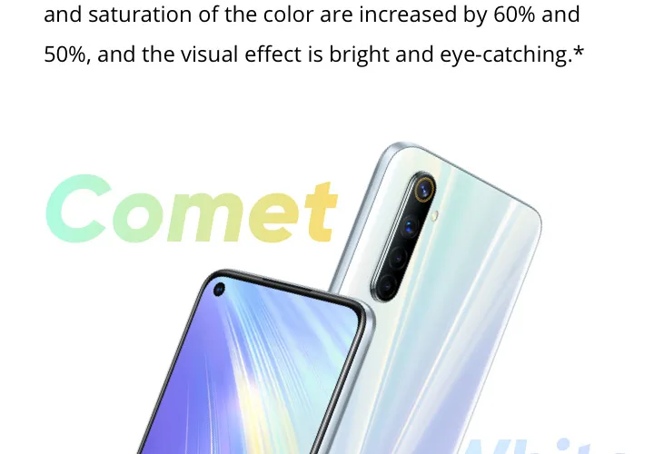 realme 6 Global Version Mobile Phone 4GB 8GB RAM 128GB ROM 30W EU Flash Charge 4300mAh Helio G90T 64MP Camera NFC Play Store