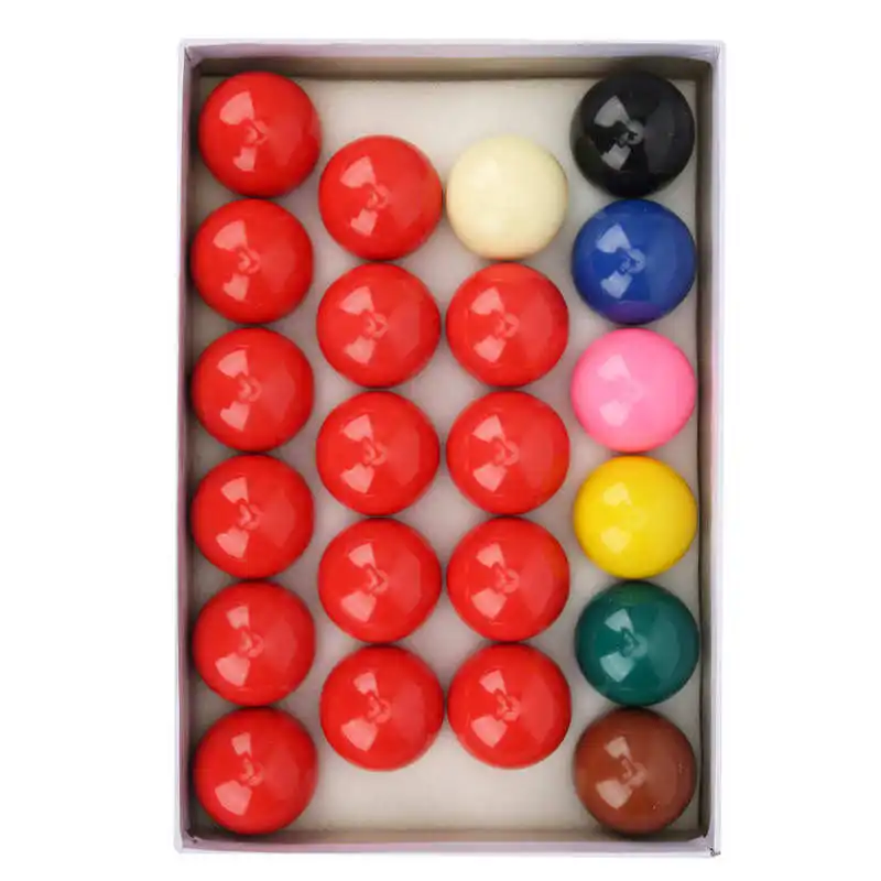 22Pcs 52.2mm/2.1in Snooker Balls Billiard Pool Table Balls Set Resin