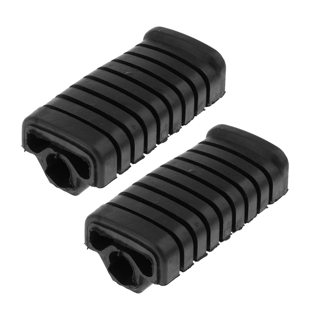 

1 Pair Rubber Nonslip Footrest Pedal Foot Peg Cover for Honda WY125 WY 125