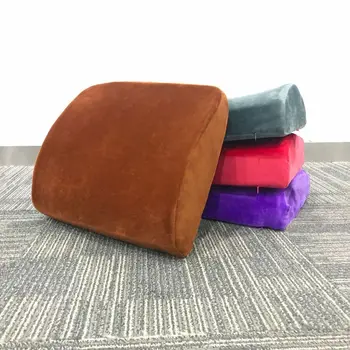

Orthopedic Back Pillow Travel for Chair Natural Latex Lumbar Support Massage Protect The Lumbar Spine Relief Waist Pillow