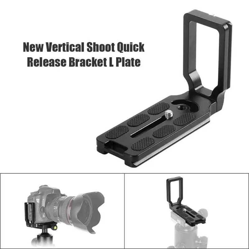 Универсальный алюминиевый сплав быстросъемный l-образный кронштейн для DSLR камеры