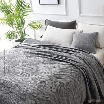 

Flannel Blanket Office Air Conditioner Nap Cover Warm Bedspread Throw Soft Blanket Super Embossed Plain Blanket Travel Portable