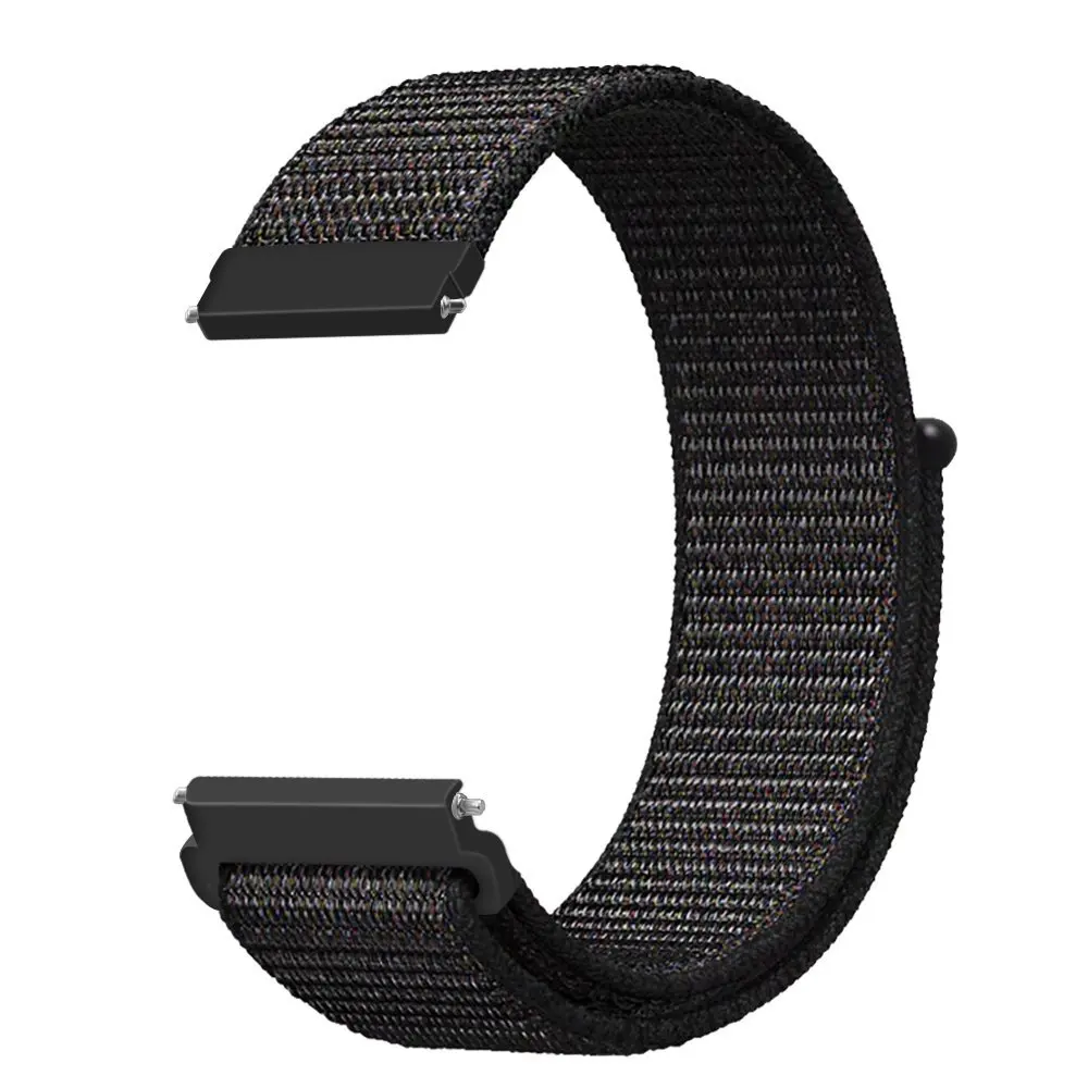 Ремешок для наручных часов Garmin Vivoactive 3 4 Venu/GarminMove/GarminActive/Forerunner 245 645 - Цвет ремешка: Black