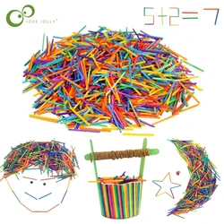 Palitos de madera de colores para niños, 1000 piezas, Material de mano, manualidades creativas, adornos de madera de Decoupage