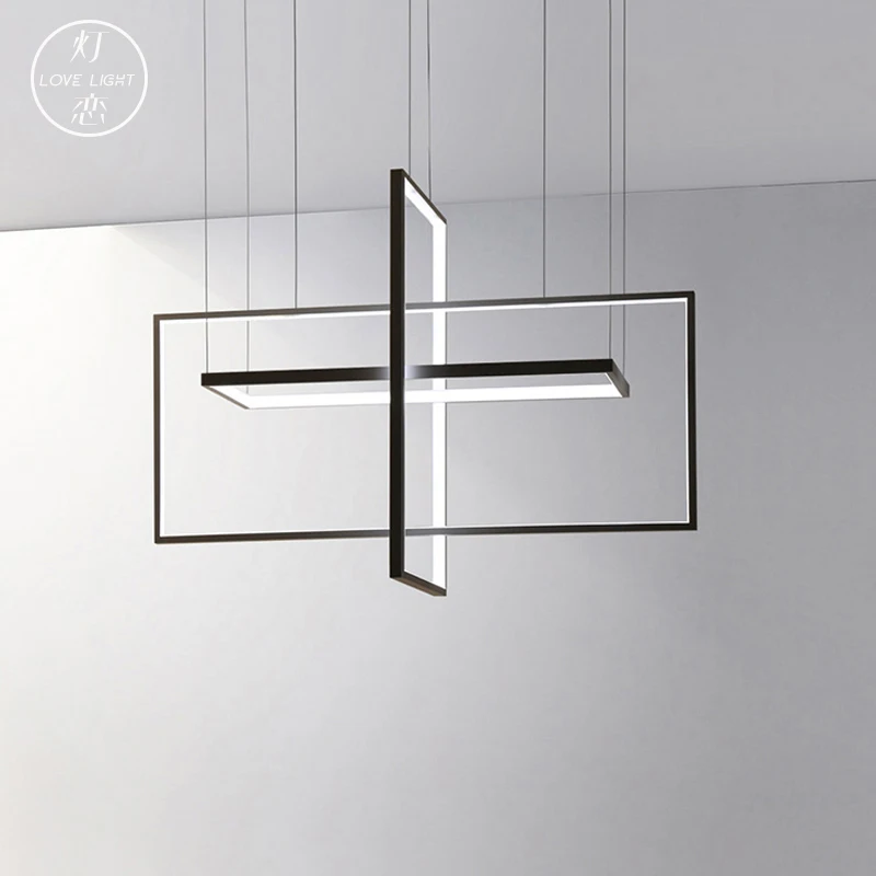 

Ins Illuminations Originality Arts Geometry A Chandelier Modern Concise A Living Room Bedroom Restaurant Lamps And Lanterns