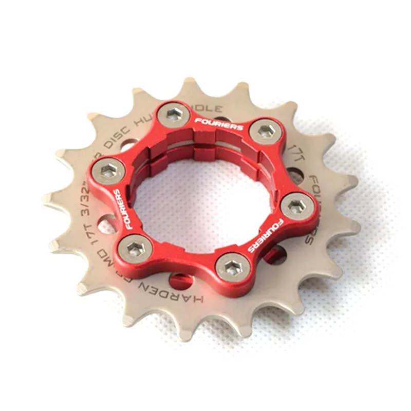 

Fix Gear Single Speed Cog fix on Bike Hub Disc 16T~23T + Adaptor Spacers