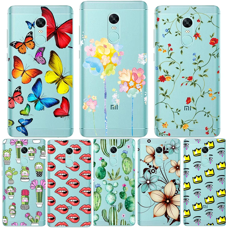 Для Xiaomi Redmi Note 4X Note4x чехлы полная защита мягкая ТПУ Силиконовая задняя крышка
