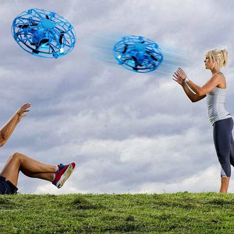 Flying Helicopter Mini drone UFO RC Drone Infraed Induction Aircraft Quadcopter Upgrade RC Toys Christmas Gift For Kids