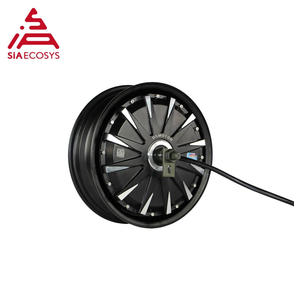 US $365.00 QS Motor 12inch 3000W 260 V112 7075Kph BLDC Motor Kits In Wheel Hub Motor With SVMC72150 Controller For Electric Scooter