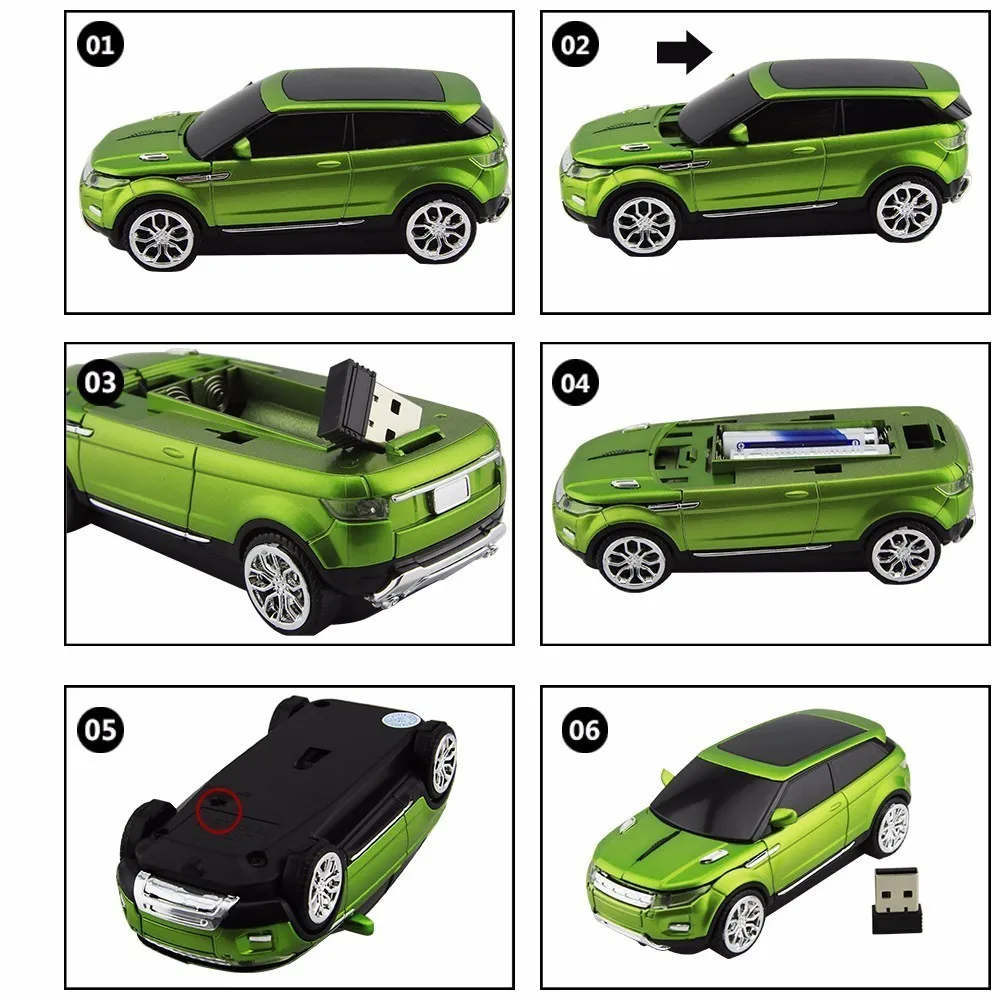 wireless mouse car