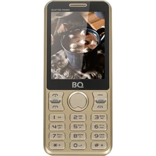 Мобильный телефон BQ Quattro Power 2812 32Mb золотистый 4Sim 2.4" TN 240x320 0.03Mpix