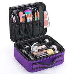 Brand Travel Makeup Bag Beauty Brush Storage Box Professional Make Up Women Cosmetic Case Big Capacity Waterproof Cosmetic Bags