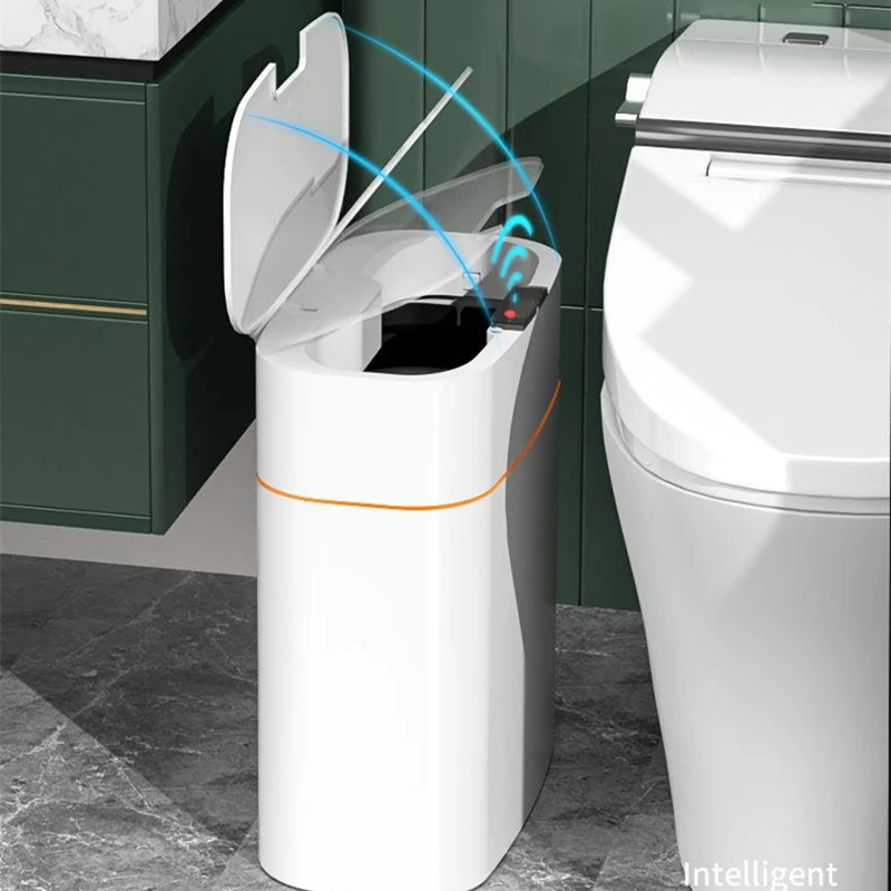 SmartSensorTrashCanElectronicAutomaticHouseholdBathroomToilet