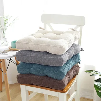 

Thicken Seat Cushion Tatami Office Chair Sofa Fabric Outdoor Cushions Home Decor Textile Knee Pillow Coussin Almofada Decor