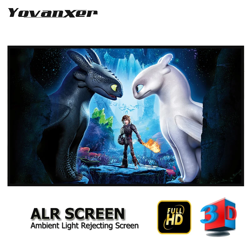  Ambient Light Rejecting ALR Projector Screen 80
