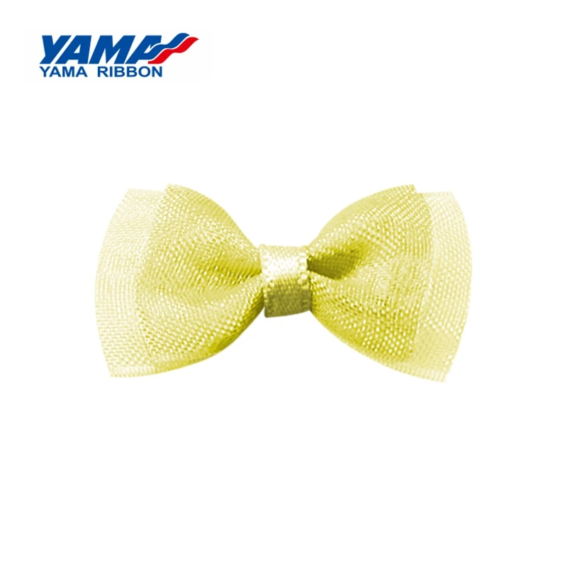 

YAMA Ribbons Double Bow Width 29mm±3mm 200pcs/bag Ribbon Hair Clips Applique DIY Sewing Crafts Wedding Decoration
