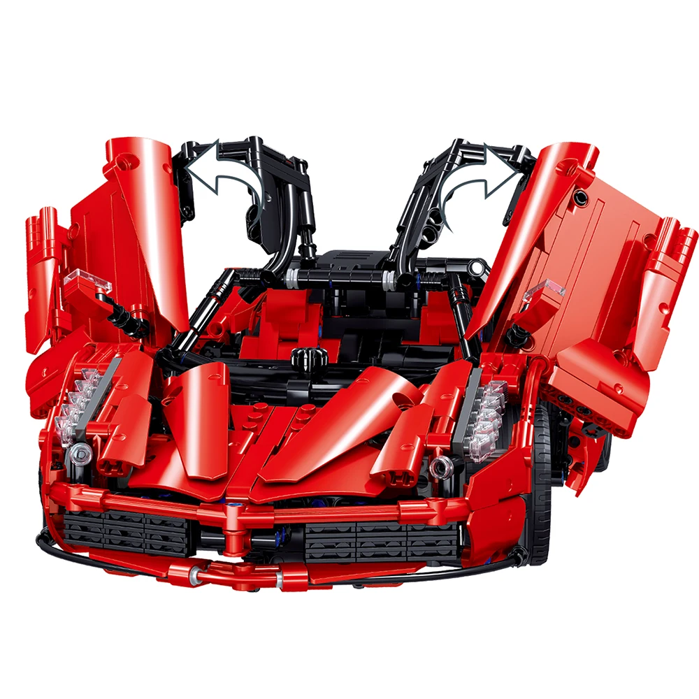 Конструктор City Racers Enzo спортивный автомобиль в масштабе супер гоночного техника