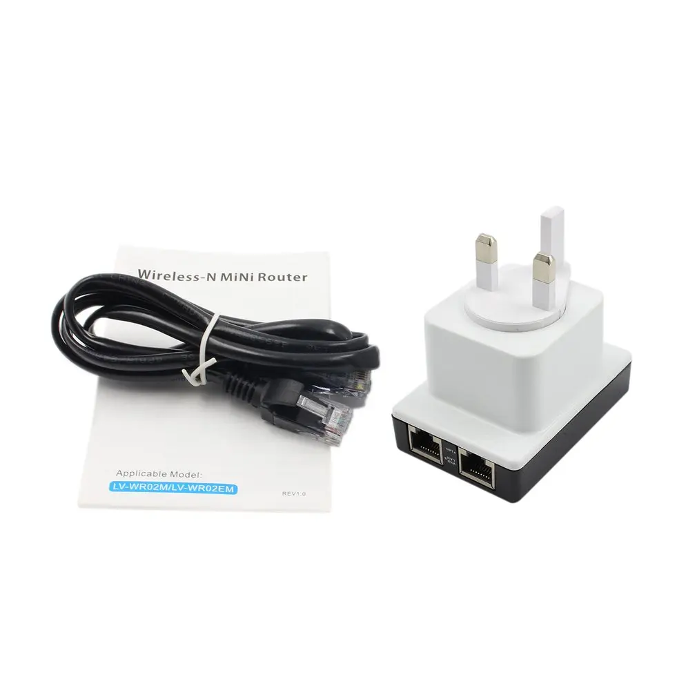 

300Mbps N 802.11 AP Rectangle Wireless Wifi Repeater Router Range Extender Booster Sky Wps WLAN LAN Signal Intensifier