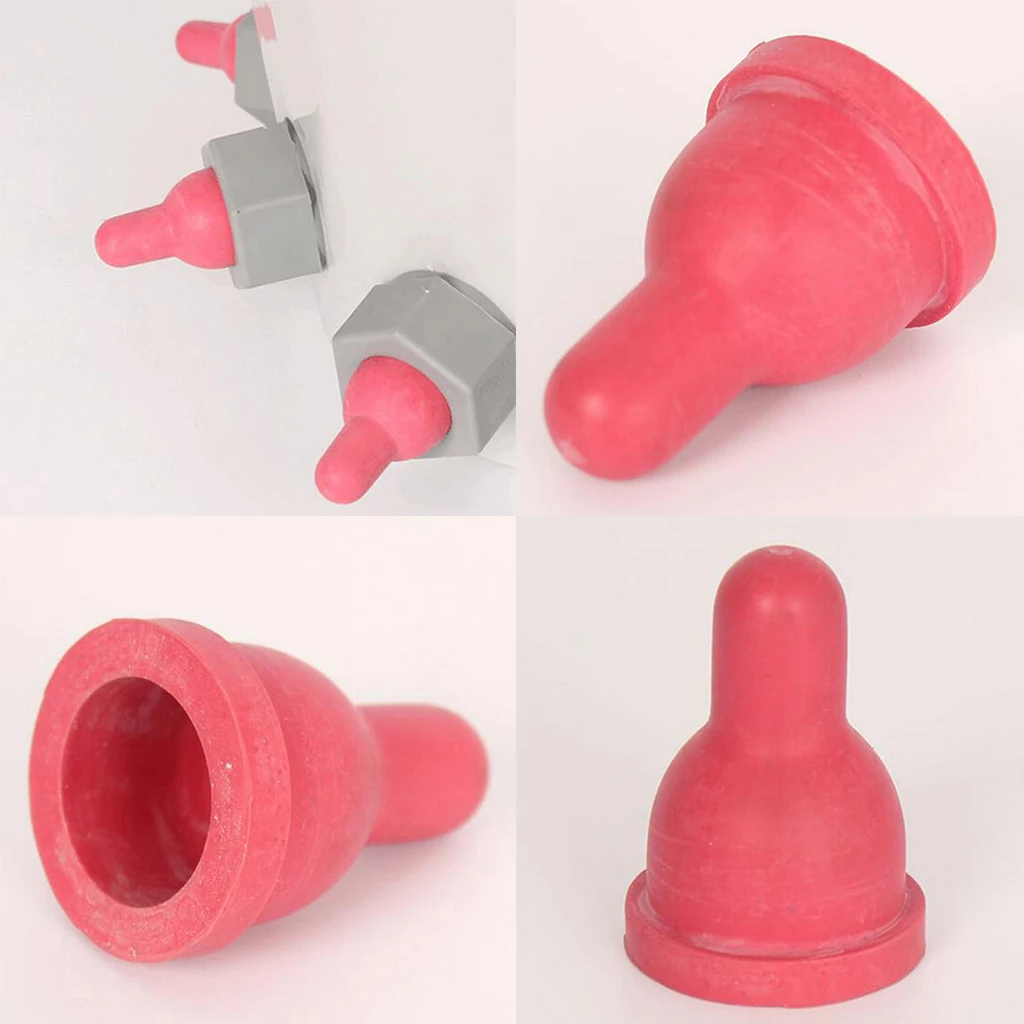 2pcs Silicone Milk Feeding Bottle Bucket Wide Mouth Nipple Teat for Goat Sheep
