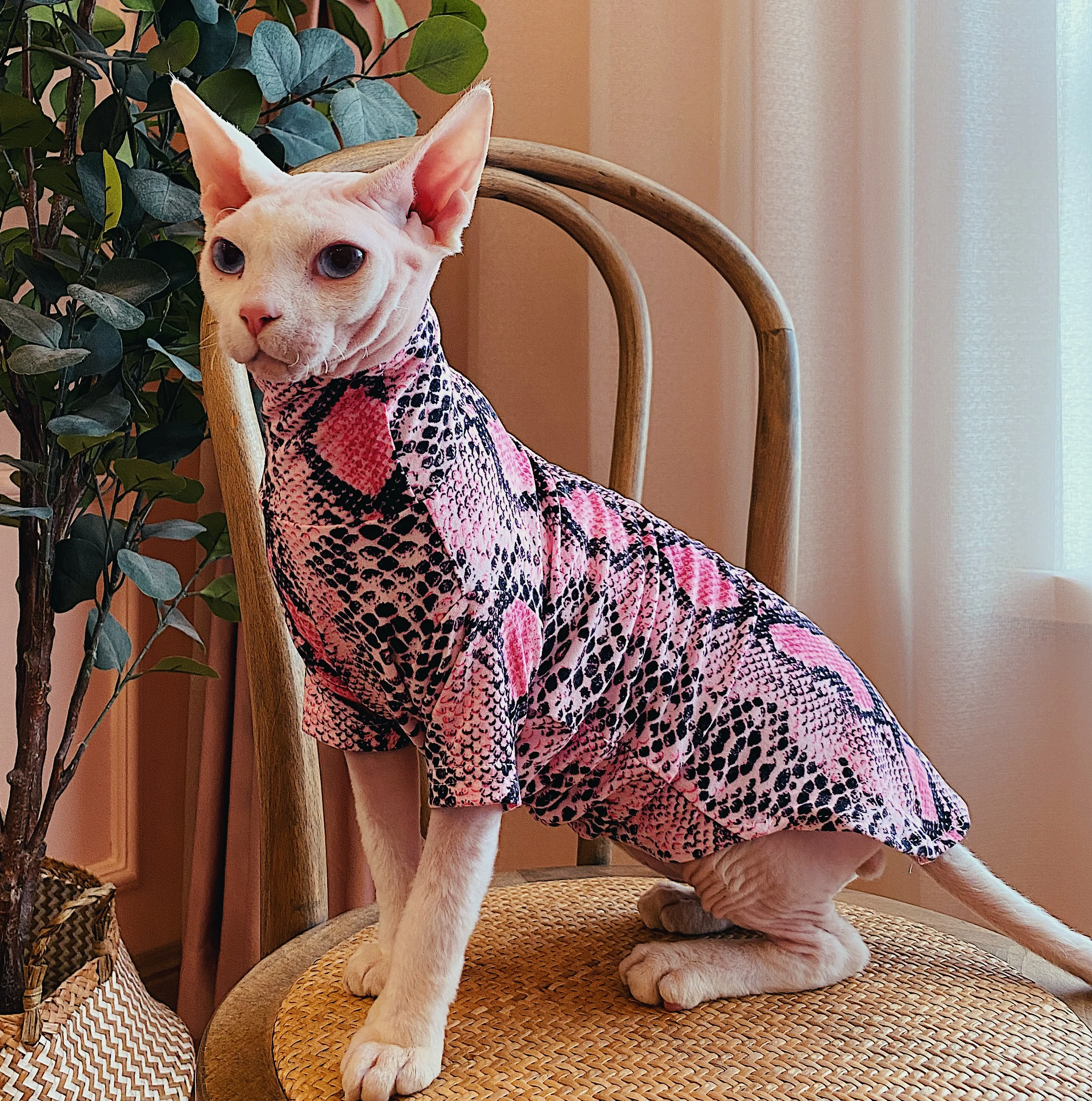 Pet Supplies Sphynx Cat Tattoo Clothes Shirts For Sphynx Cats