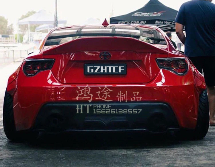 Подходит для TOYOTA GT86 BRZ LEG MORTOR SPORT спойлер из углеволокна
