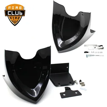 

Chin Lower Front Spoiler Mudguard Air Dam Fairing Cover For Harley Fatboy Softail Touring Glide Dyna Sportster 48 883 2004-2018