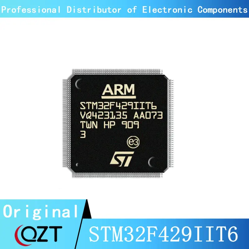 10pcs/lot STM32F429 STM32F429II STM32F429IIT6 LQFP-176 Microcontroller chip New spot stm32f429zet6 stm32f429ze stm32f429 stm32f stm32 stm ic mcu chip lqfp 144