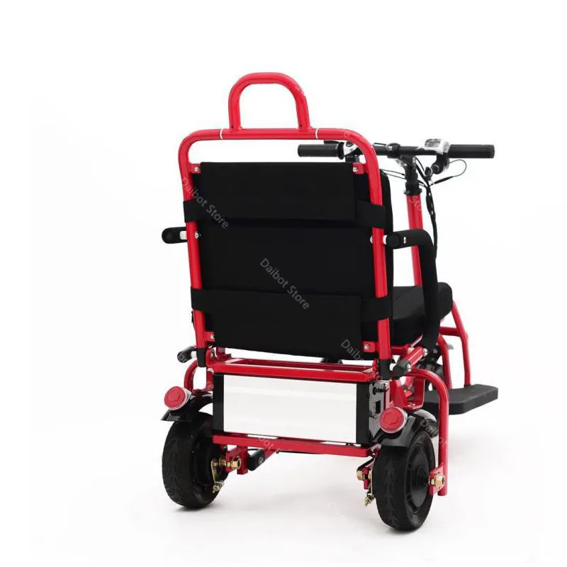 10 Inch Electric Tricycle Scooter Three Wheels Electric Scooters 36V48V 300W350W DisabledElderly Folding Electric Scooter (24)