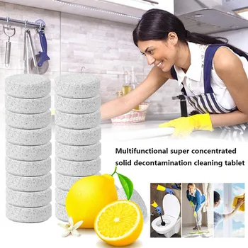 

Effervescent Tablets Concentrate Cleaner Home Hotel Office Window Door Glass Cleaner Cleaning Tablets 100pcs
