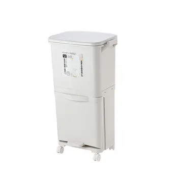 

Home Garden Zero Waste Kitchen Trash Can Recycle Bin Waste Bin Compost Recycling Bin Poubelle De Cuisine Zero Waste QBA60LJ