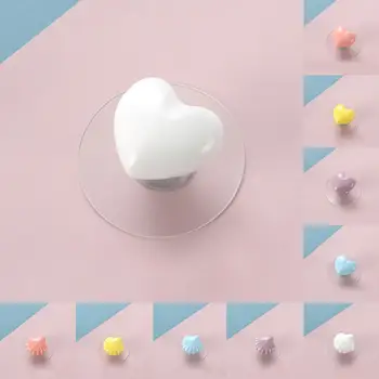 

Cute Furniture Door Handle Sliding Window Plastic Cabinet Kitchen Knobs Hardware Punch-free Pulls Handle Drawer Self-adhesi V0M1