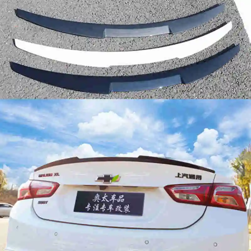 Высококачественный спойлер из АБС-пластика для заднего крыла багажника Chevrolet Malibu