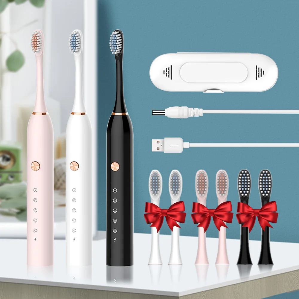 Powerful Ultrasonic Sonic Electric Toothbrush USB Rechargeable Tooth Brush Adult Electronic Washable Whitening relax Teeth Brush Powerful Ultrasonic Sonic Electric Toothbrush USB Rechargeable Tooth Brush Adult Electronic Washable Whitening relax Teeth Brush