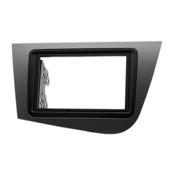 

for SEAT Leon 2005-2012 2Din Audio Panel Modification Panel DVD Navigation Panel Frame Car Fascias Stereo Radio Panel