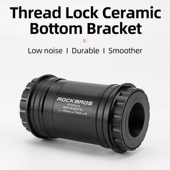 ROCKBROS Press-in Bicycle Bottom Bracket Thread Lock Ceramic Bottom Bracket BB86/90 Washer Five-way 68-73/86.5-92 Bike Parts
ROCKBROS Press-in Bicycle Bottom Bracket Thread Lock Ceramic Bottom Bracket BB86/90 Washer Five-way 68-73/86.5-92 Bike Parts
