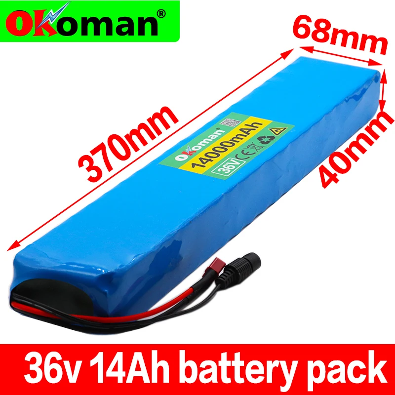 10S4P 36V 14Ah 18650 lithium ion battery pack 42v with 20A BMS For ebike electric car bicycle motor scooter | Электроника