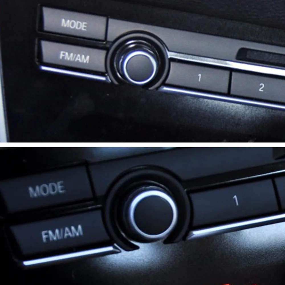 15*15 мм Автомобильная кнопка переключения для BMW F10 F18 F07 F02 F15 7 серия 5 серия радио Переключатель Регулятор громкости CD машина кнопка переключения