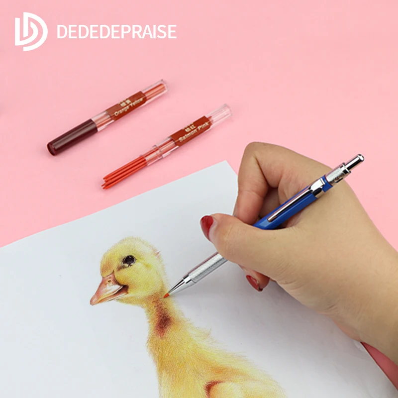 DEDEDEPRAISE 2.0mm Automatic/Mechanical Pencil Refills Replacement Color Pencil Lead Thick Lead/Core/Refill Supplies 36 Colors 3