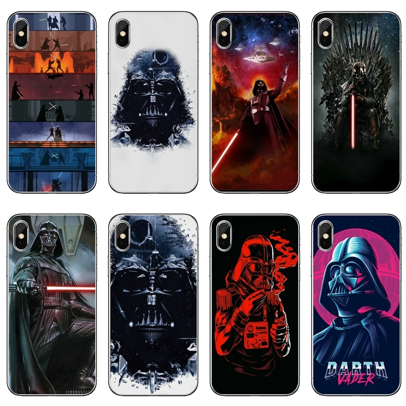 

Darth Vader Smoking Star Wars Artwork For iPhone 11 pro XR X XS Max 8 7 6s plus SE 5s 5c iPod Touch 5 6 cover case