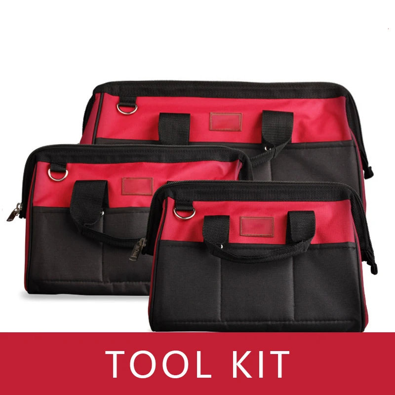 

Thickened Canvas Kit Oxford Cloth Dust-proof and Moisture-proof Shoulder Bag Electrical Bag Hardware Repair Kit Water Bag Bag